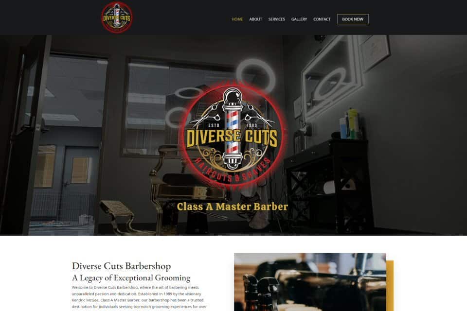 Diverse Cuts Barbershop by Tanner Corporation