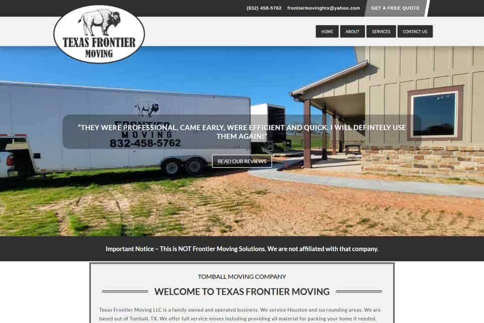 Texas Frontier Moving